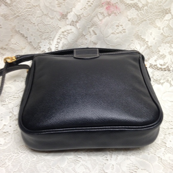 (SOLD) Authentic Loewe, Spain Black Leather Shoulder-CB - Picture 8 of 15